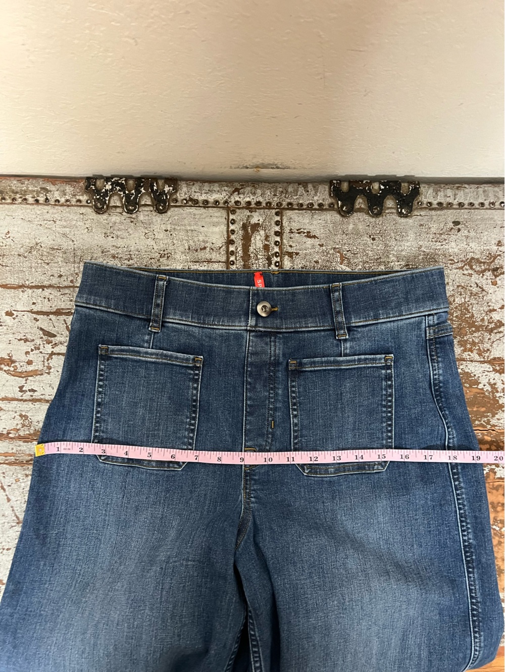 SPANX SPANXshape EveryWear Cropped Wide Leg Jeans - Picture 9 of 16